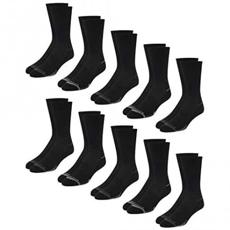 Van Heusen Men's Socks - Performance Cushioned Mid-Calf Althletic Crew Socks (10 Pack)