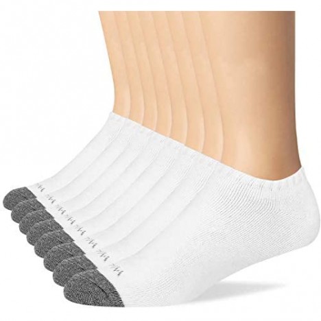 WANDER Men's Athletic Low Cut Socks 8 Pairs Thick Cushion Durable Socks for Men Ventilating Cotton socks 9-12/12-15