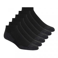 Weatherproof mens Men's 6 Pack Low Cut Socks