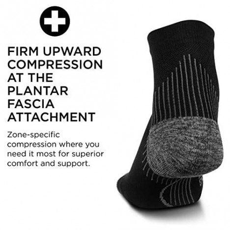 Feetures Plantar Fasciitis Cushion Quarter Sock