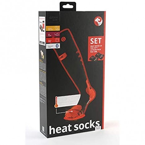 LENZ 5.0 Heated Slim Fit Sock w/Heated Toe Cap