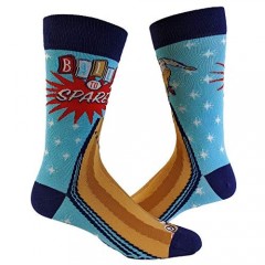 Balls To Spare Socks Funny Bowling Humor Sports Novelty Graphic Footwear