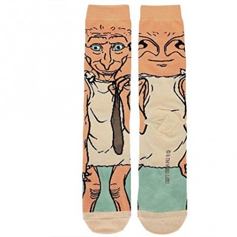 Harry Potter Dobby House Elf 360 Character Collectible Crew Socks