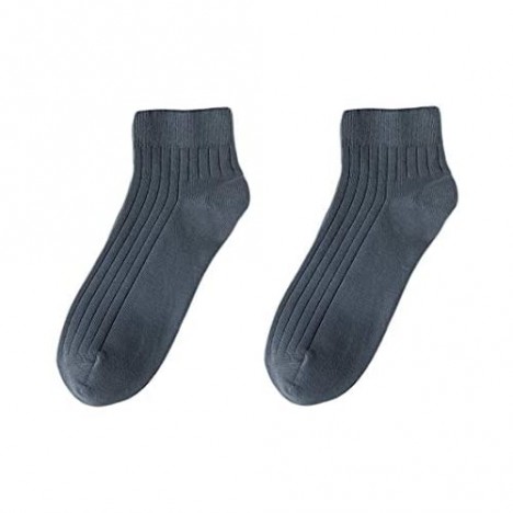 Mens Ankle Socks Low Cut Athletic Running Casual Socks 6 Pack