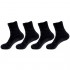 Men's Feather Light Fuzzy Socks with No Slip Grips - 4 Pair Value Packs