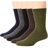 Mens Wool Socks 5 Pairs Boot Work Warm Winter Thick Long Comfy Thermal Crew Heavy Socks for Cold Weather