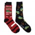 National Lampoon Christmas Vacation Men's 2 Pack Crew Socks