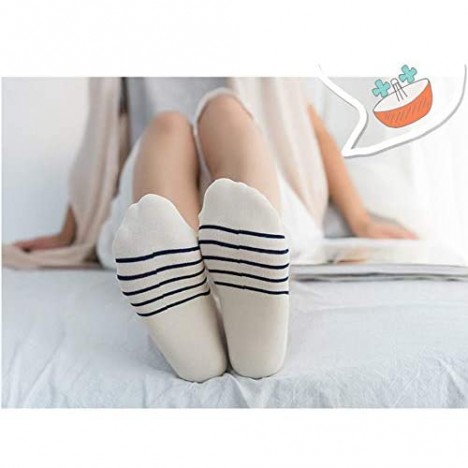 No Show Socks for Men and Women Performance Cotton Cushioned Athletic Socks Low Cut Ankle Socks Casual Cotton Socks