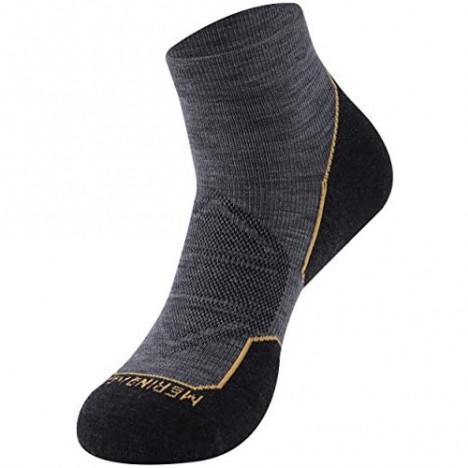 Running Socks Zonent Merino Wool Socks Hiking Socks Ankle Athletic Crew Socks