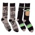 Star Wars The Mandalorian Baby Yoda Argyle/This Is The Way Men's 2-Pack Crew Socks