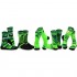 TeeHee St. Patricks Day Woman and Man Couple Cotton Crew Multi Pair Pack