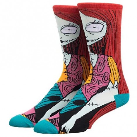The Nightmare Before Christmas Sally 360 Character Crew Socks