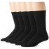  Essentials Men's 5-Pack Solid Dress Socks