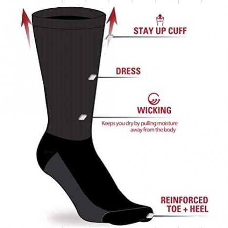 IZOD Men's 10pk Dress Socks