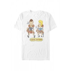 Bevis and Butthead Classroom Shenanigans Short Sleeve T-Shirt