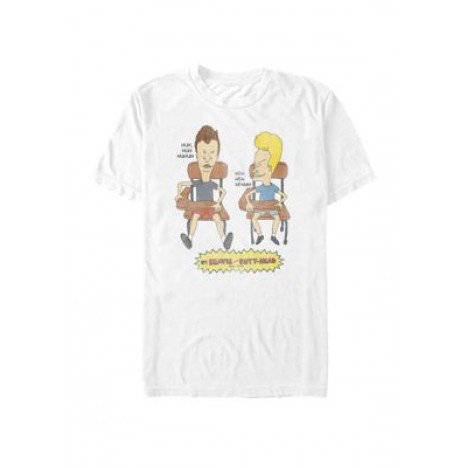 Bevis and Butthead Classroom Shenanigans Short Sleeve T-Shirt