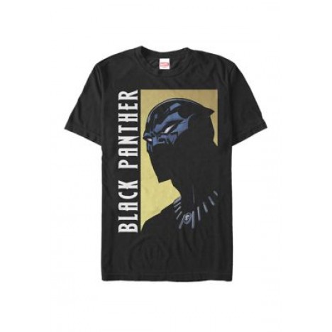 Black Panther Character Profile Poster Short Sleeve T-Shirt