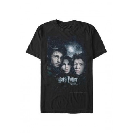 Harry Potter Azkaban All 3 Snow Poster Graphic T-Shirt