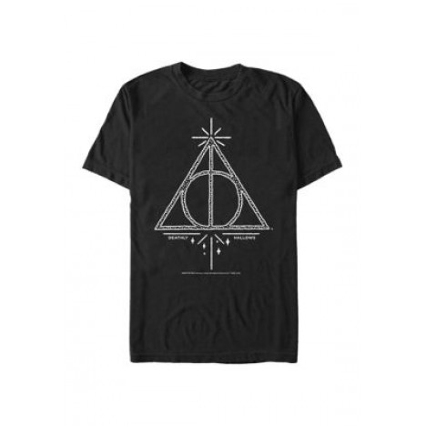 Harry Potter Deathly Hallows Line Symbol T-Shirt