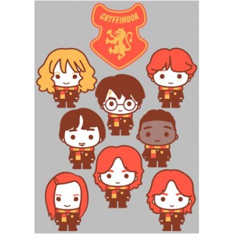 Harry Potter House Gryffindor Characters Graphic T-Shirt