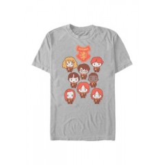 Harry Potter House Gryffindor Characters Graphic T-Shirt