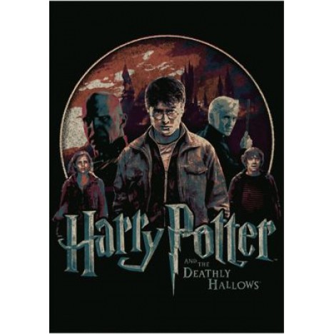 Harry Potter Muted Group Shot Graphic T-Shirt