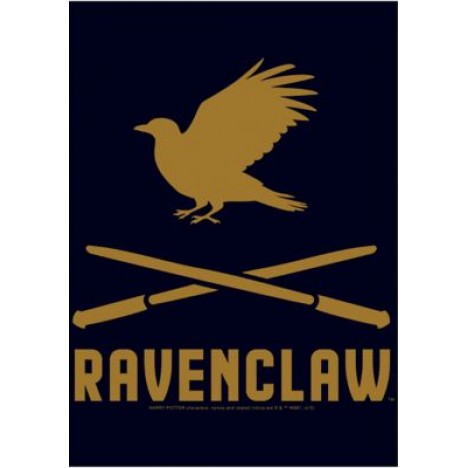 Harry Potter Ravenclaw Icons Crossed Wands Graphic T-Shirt
