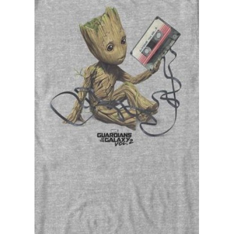 Little Groot Mixtape Mess Short Sleeve Graphic T-Shirt