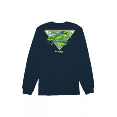 Long Sleeve Triangle Graphic Pullover