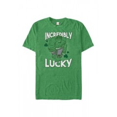 Marvel Incredibly Lucky Graphic Short Sleeve T-Shirt