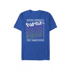 Neon Colors Space Administration Short-Sleeve T-Shirt