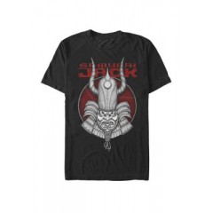 Samurai Jack Epic Ancient Warrior Mask Short Sleeve Graphic T-Shirt