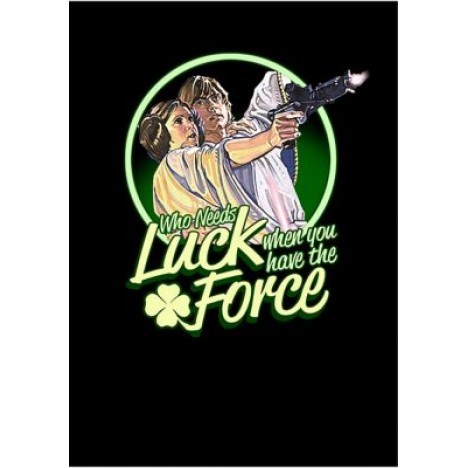 Star Wars Force Luck Graphic Short Sleeve T-Shirt
