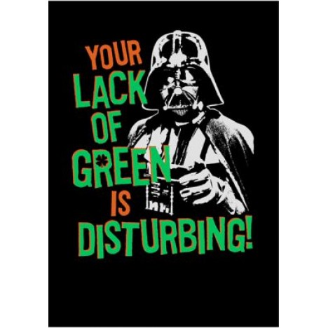 Star Wars Lack of Green Graphic Short Sleeve T-Shirt