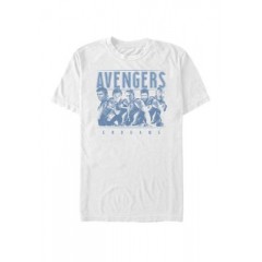 The Avengers Endgame Ornate Suited Up Group Shot Short Sleeve T-Shirt