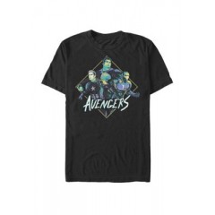 The Avengers Endgame Retro Trio Short Sleeve Graphic T-Shirt