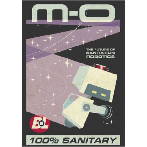 Wall-E MO Sanitary Poster Short Sleeve Graphic T-Shirt