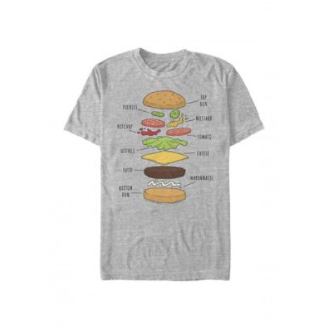 Burger Diagram T-Shirt