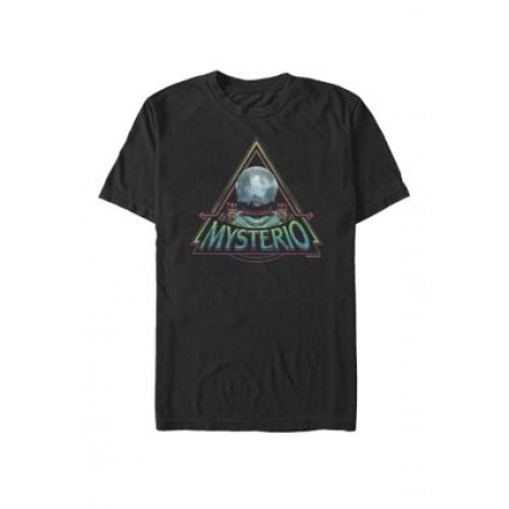 Spider Man Far From Home Mysterio Triangle Portrait Short Sleeve T-Shirt