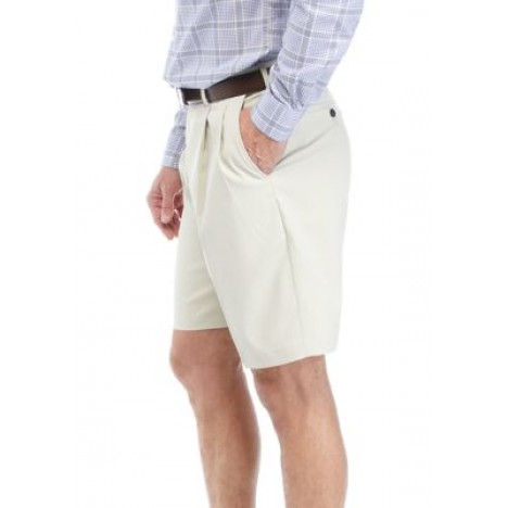 Men's Pleated Flex Shorts