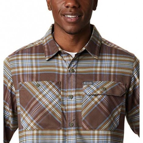 Columbia Men's Extended Outdoor Elements Stretch Flannel