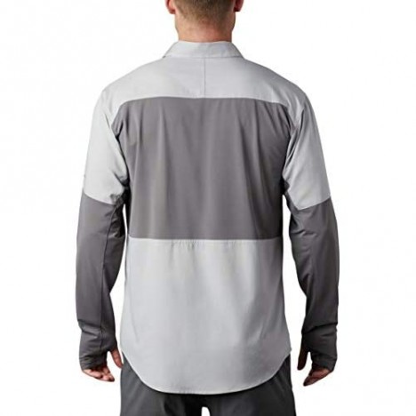 Columbia Men's Silver Ridge Lite Hybrid Shirt Columbia Grey/City Grey XX-Large