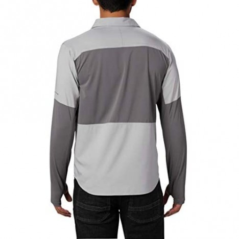 Columbia Men's Silver Ridge Lite Hybrid Shirt Columbia Grey/City Grey XX-Large