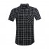 GILBETI Men's Casual Plaid Short Sleeve Button Down Shirts