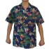 Limited Edition Men's Christmas Santa Hawaiian Cruise Luau Aloha Shirt
