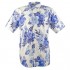 Men's Big and Tall Floral Print Oxford Shirt