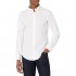 Perry Ellis Men's Big & Tall Motion Slim Fit Crosshatch Long Sleeve Button-Down Stretch Shirt