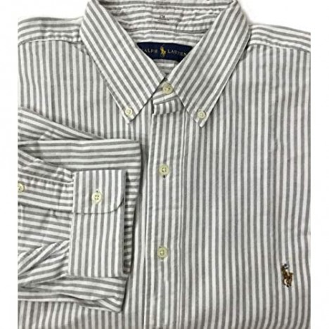 Ralph Lauren Men's Big and Tall Classic Fit Long Sleeve Oxford Shirt