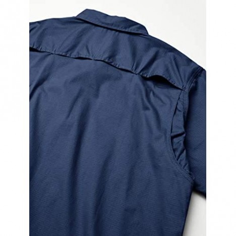Wells Lamont Men's Short Sleeve Ventilated Back Performance Work Shirt