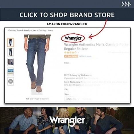 Wrangler Authentics Men's Long Sleeve Premium Plaid Shirt